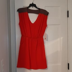 Junior's NWT Coral Sleeveless Short Dress, Sz M